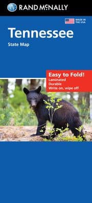 Tennessee Easy to Fold by Rand McNally