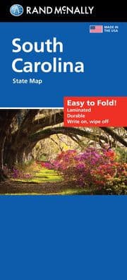 South Carolina Easy to Fold by Rand McNally