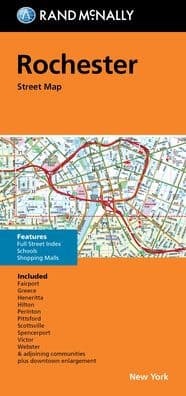 ROCHESTER STREET MAP by Rand McNally
