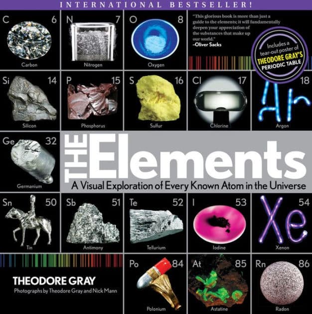 Elements: A Visual Exploration of Every Known Atom in the Universe by Theodore Gray