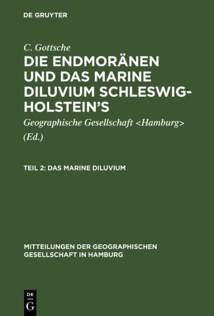 Das marine Diluvium by C. Gottsche