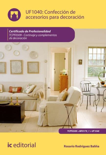Confección de accesorios para decoración. TCPF0309 by Rosario Rodríguez Baliña