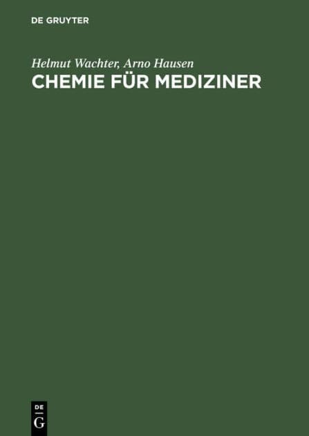 Chemie für Mediziner by Helmut Wachter