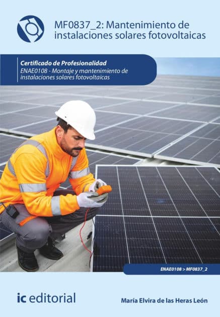 Mantenimiento de instalaciones solares fotovoltaicas. ENAE0108 by María Elvira de las Heras León