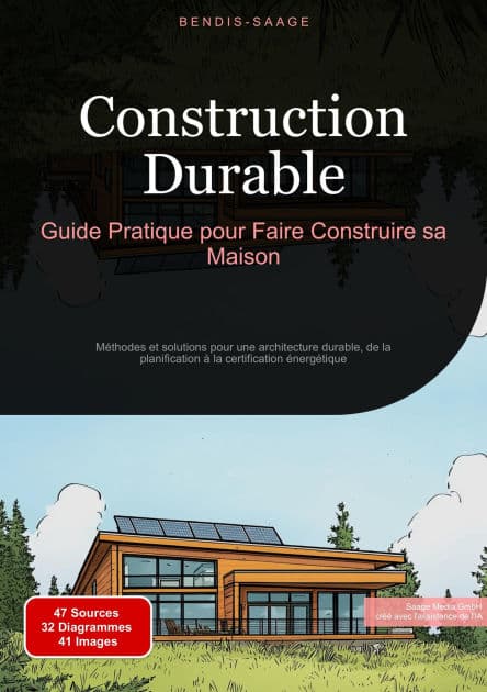 Construction Durable: Guide Pratique pour Faire Construire sa Maison: Méthodes et solutions pour une architecture durable, de la planification à la certification énergétique by Bendis A. I. Saage - Français