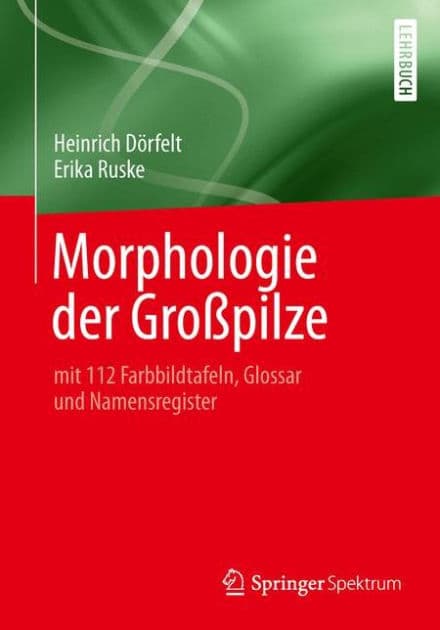 Morphologie der Großpilze: mit 112 Farbbildtafeln, Glossar und Namensregister by Heinrich Dörfelt