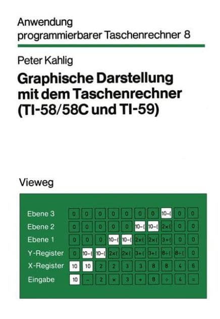 Graphische Darstellung mit dem Taschenrechner: TI-58/58C und TI-59 by Peter Kahlig