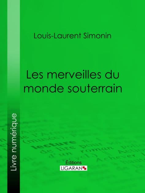Les merveilles du monde souterrain by Louis-Laurent Simonin