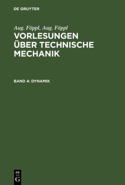 Dynamik by A. Busemann