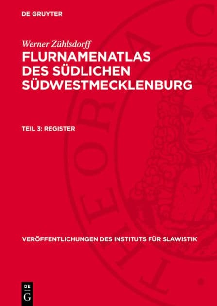 Register by Werner Zühlsdorff