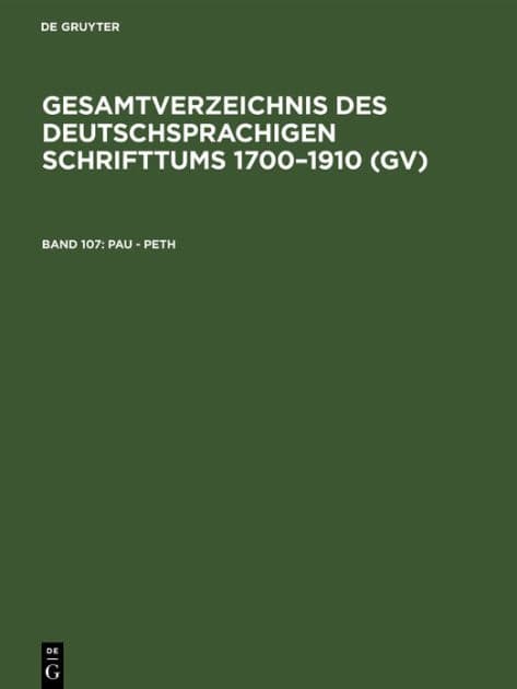 Pau - Peth by Hilmar Schmuck
