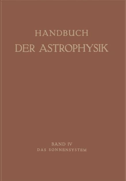 Das Sonnensystem by Giorgio Abetti