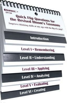 Quick Flip Questions for the Revised Bloom's Taxonomy by Linda G. Barton