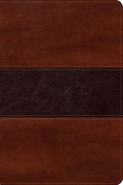 RVR 1960 Biblia del Pescador letra grande, caoba símil piel by Luis Ángel Díaz-Pabón