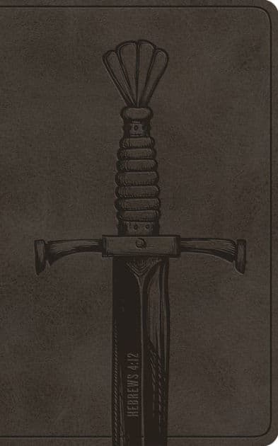 ESV Vest Pocket New Testament with Psalms and Proverbs, Red Letter (TruTone, Silver, Sword Design) by Crossway