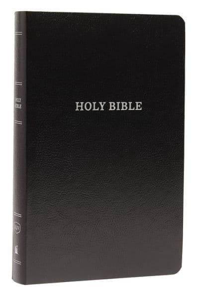 KJV Holy Bible: Gift and Award, Black Leather-Look, Red Letter, Comfort Print: King James Version by Thomas Nelson