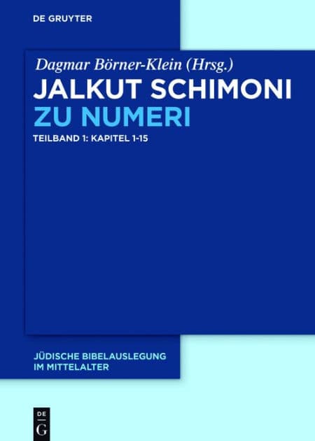 Jalkut Schimoni zu Numeri by Dagmar Börner-Klein
