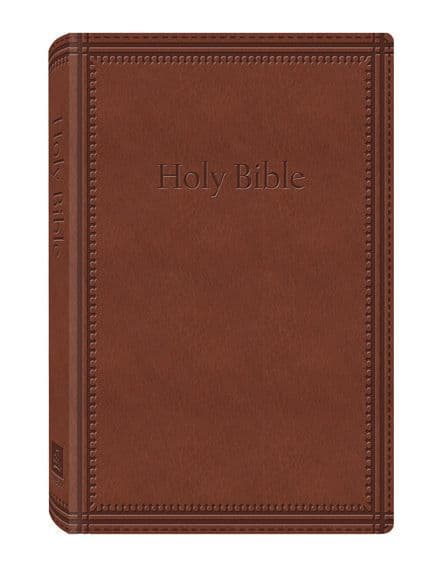 KJV Deluxe Gift & Award Bible [DiCarta Brown] by Barbour Bibles