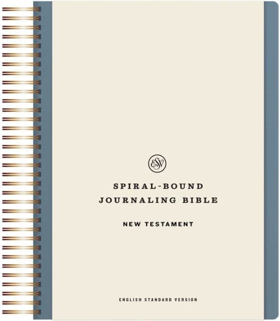 ESV Spiral-Bound Journaling Bible, New Testament (Hardcover) by Crossway