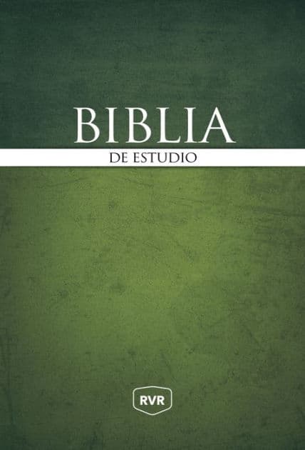 RVR, Biblia de Estudio, Tapa Dura, Comfort Print by Reina Valera Revisada
