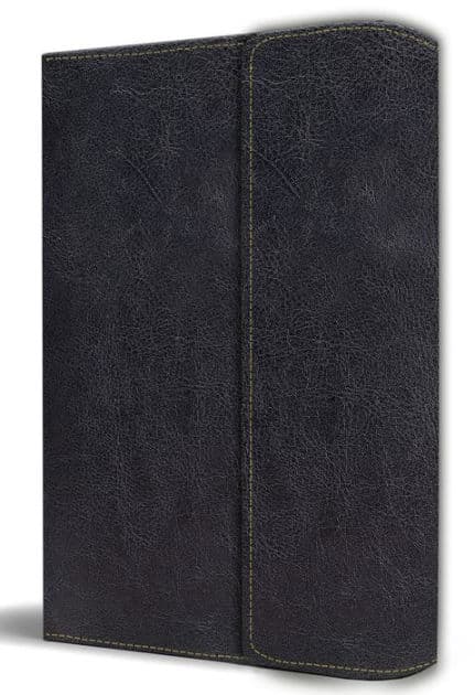 Biblia RVR 1960 letra grande tamaño manual, simil piel con solapa y imán/ Spanis h Bible RVR 1960 Handy Size Large Print Leathersoft with magnetic flap by Reina Valera Revisada 1960
