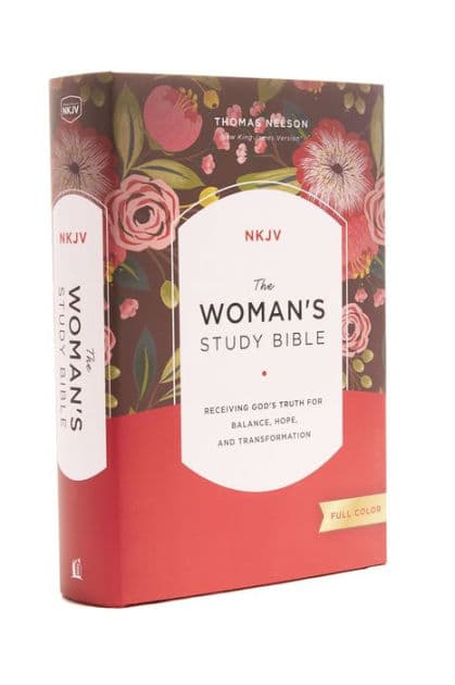 NKJV, The Woman's Study Bible, Hardcover, Red Letter, Full-Color Edition: Receiving God's Truth for Balance, Hope, and Transformation by Thomas Nelson