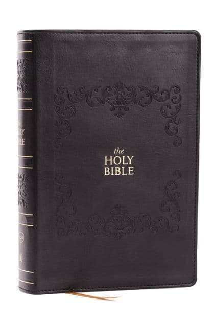 KJV Holy Bible: Personal Size Giant Print, Black Leathersoft, Red Letter, Comfort Print: King James Version by Thomas Nelson