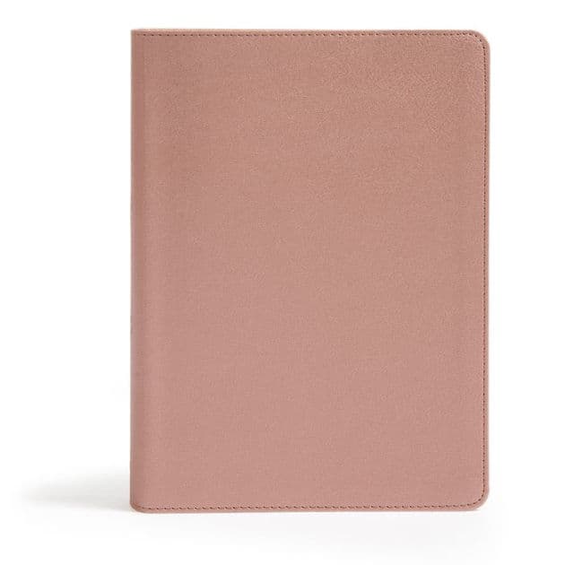CSB She Reads Truth Bible, Rose Gold LeatherTouch, Indexed by Raechel Myers