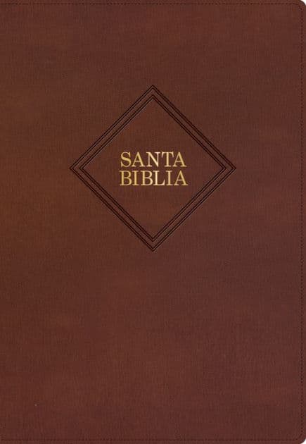 RVR 1960 Biblia letra supergigante, marrón piel fabricada (Edición 2023): Con referencias. Nueva tipografía by B&amp;H Español Editorial Staff