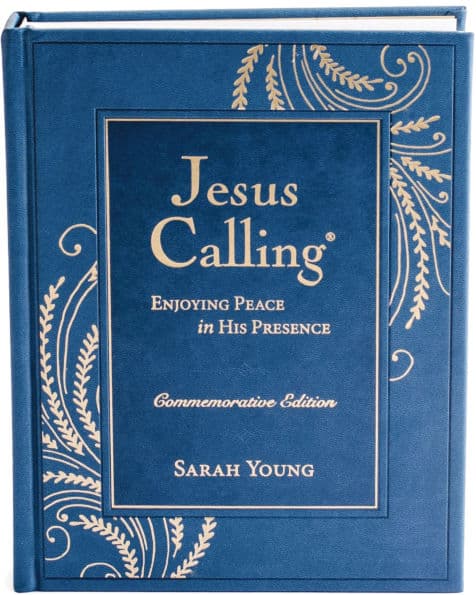 Jesus Calling -NEW- Commemorative Edition: Enjoying Peace in His Presence (A 365-Day Devotional, Includes 12 NEW Bonus Devotions and 12 Letters from the Author) by Sarah Young