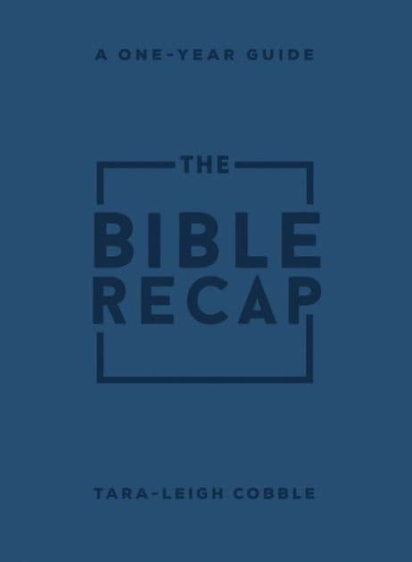 The Bible Recap: A One-Year Guide to Reading and Understanding the Entire Bible, Personal Size Imitation Leather by Tara-Leigh Cobble