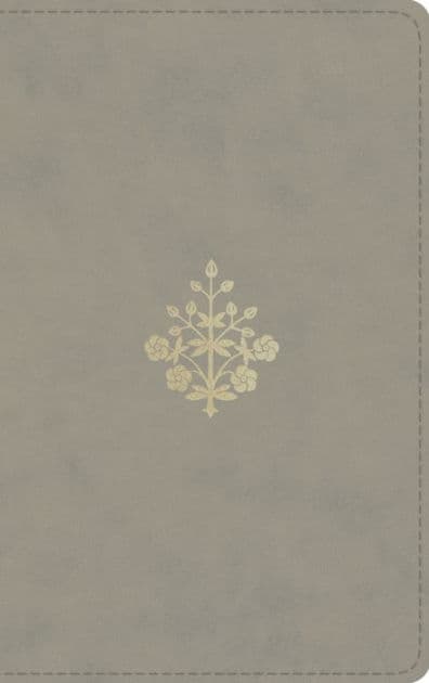 ESV Thinline Bible, Red Letter (TruTone, Stone, Branch Design) by Crossway