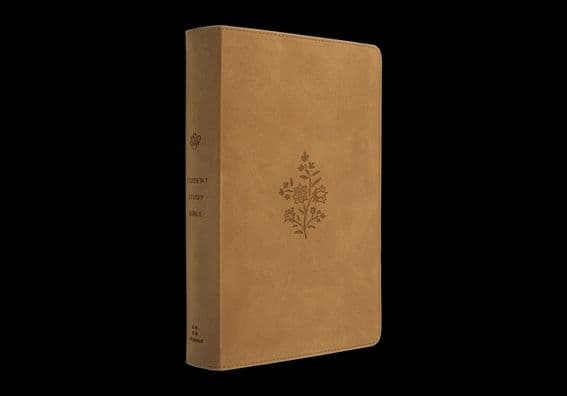 ESV Student Study Bible (TruTone, Nubuck Caramel, Wildflower Design) by T. Desmond Alexander