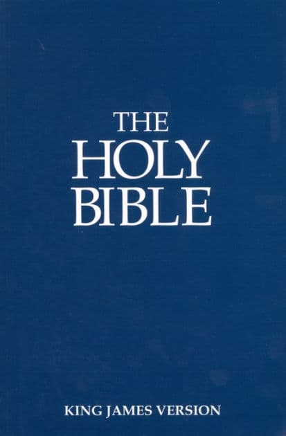 KJV Economy Bible (Softcover, Blue) by Hendrickson Publishers