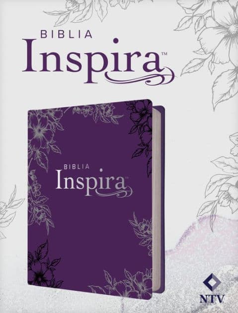 Biblia Inspira NTV (Tapa dura de SentiPiel, Lavanda): La Biblia que inspira tu creatividad by Tyndale