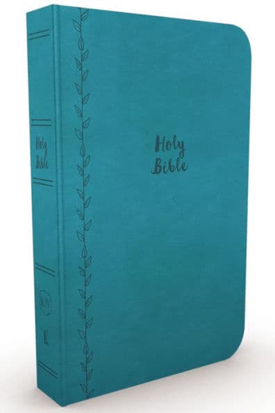 KJV Holy Bible: Value Large Print Thinline, Teal Leathersoft, Red Letter, Comfort Print: King James Version by Thomas Nelson