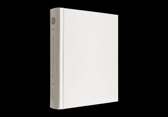 ESV Single Column Journaling Bible (Hardcover, Customizable Cover) by Crossway