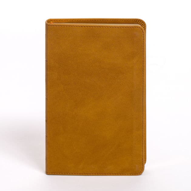 KJV Personal Size Bible, Camel SuedeSoft LeatherTouch by Holman Bible Publishers