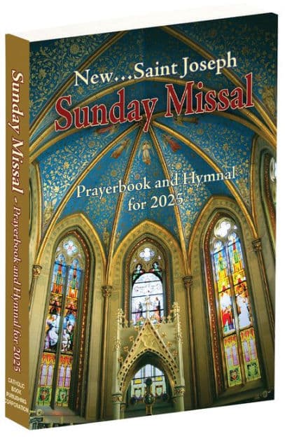 St. Joseph Sunday Missal Prayerbook And Hymnal For 2025 by Catholic Book Publishing Corp