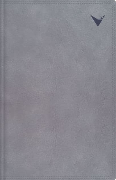 NBLA, Biblia de Estudio, Interior a dos colores, Leathersoft, Gris, con Índice, Comfort Print by NBLA-Nueva Biblia de Las Américas