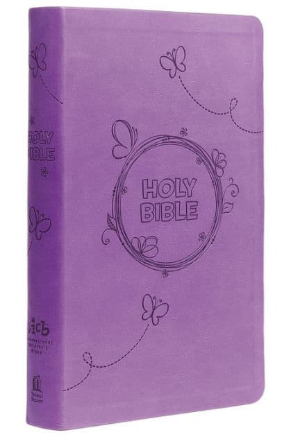 ICB, Holy Bible, Leathersoft, Purple: International Children's Bible by Thomas Nelson