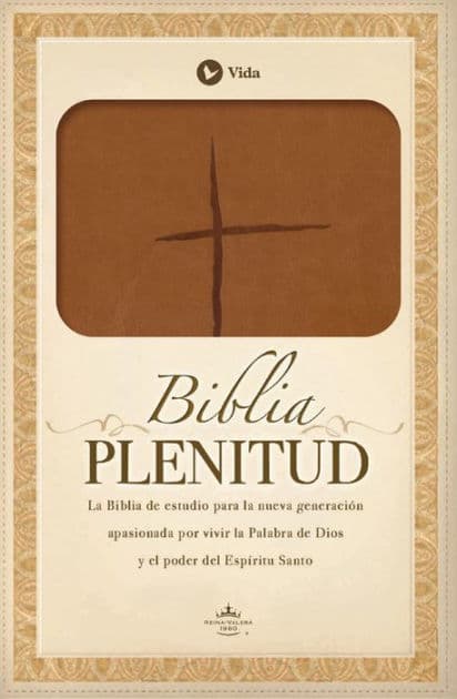 RVR60, Biblia Plenitud, Tamaño Personal, Leathersoft, Café by Zondervan