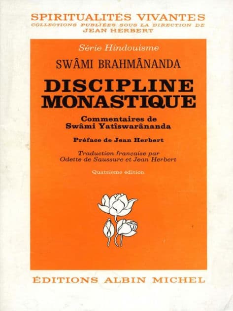 Discipline monastique by Swami Brahmananda