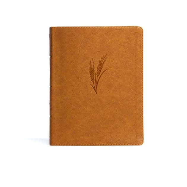 KJV Notetaking Bible, Large Print Edition, Camel LeatherTouch by Holman Bible Publishers