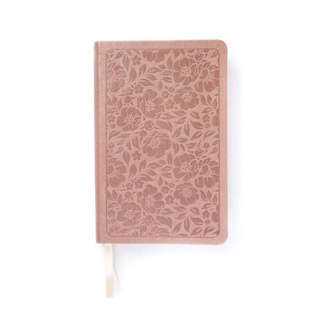 KJV Personal Size Bible, Rose Gold LeatherTouch by Holman Bible Publishers