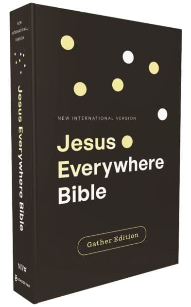 NIV, Jesus Everywhere Outreach Bible, Larger Print, Paperback, Comfort Print by Zondervan