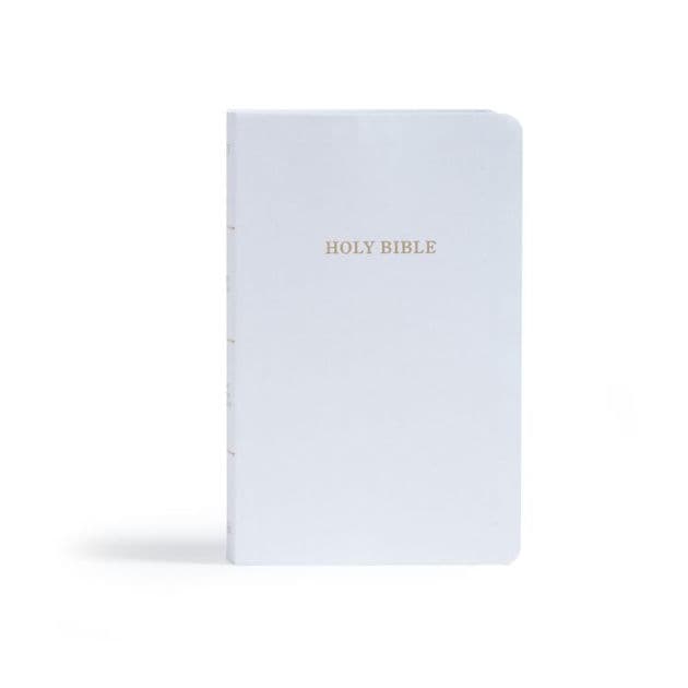 KJV Gift and Award Bible, White Imitation Leather: Holy Bible by Holman Bible Publishers
