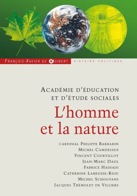 L'homme et la nature: Annales 2007-2008 by Académie d'éducation et d'études sociales
