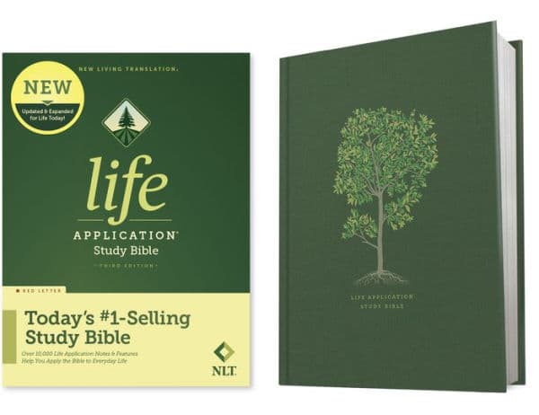 NLT Life Application Study Bible, Third Edition (Hardcover, Red Letter) by Tyndale