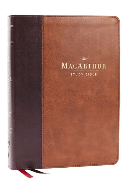 LSB MacArthur Study Bible 2nd Edition: Unleashing God's Truth One Verse at a Time (Brown Leathersoft, Comfort Print) by John MacArthur